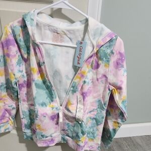 Cat & Jack Pastel Tie-Dye Hoodie
